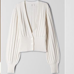 Aritzia new plunge front cardigan